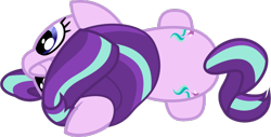 Size: 636x322 | Tagged: safe, artist:lincolnbrewsterfan, derpibooru exclusive, derpibooru import, starlight glimmer, pony, unicorn, .svg available, archive, both cutie marks, cutie mark, female, from above, high angle, overhead view, simple background, solo, svg, top down, transparent background, vector