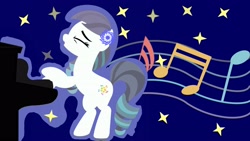 Size: 3409x1925 | Tagged: artist needed, safe, derpibooru import, coloratura, pony, musical instrument, piano, rara