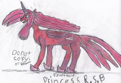 Size: 1106x762 | Tagged: safe, artist:pipandwolf, derpibooru import, oc, alicorn, alicorn oc, horn, original character do not steal, wings