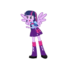 Size: 1280x1280 | Tagged: safe, derpibooru import, edit, editor:mario101, twilight sparkle, equestria girls, ponied up, simple background, solo, transparent background, wings