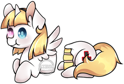 Size: 1041x705 | Tagged: safe, alternate version, artist:thanhvy15599, derpibooru import, oc, oc:jiu jiu, alicorn, cake, commission, food, heterochromia, holiday, simple background, solo, spread wings, transparent background, watermark, wings, ych result