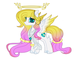 Size: 2672x2072 | Tagged: safe, artist:whiteplumage233, derpibooru import, oc, oc:angel light, pegasus, clothes, female, halo, mare, scarf, simple background, solo, transparent background, two toned wings, wings