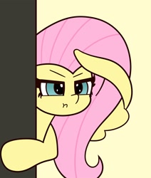 Size: 2542x3000 | Tagged: safe, artist:mrneo, derpibooru import, fluttershy, pegasus, pony, female, fluttershy is not amused, high res, mare, solo, unamused, wings