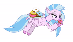 Size: 2248x1313 | Tagged: safe, artist:digimonlover101, derpibooru import, edit, silverstream, hippogriff, female, vector, vector edit