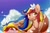 Size: 2400x1600 | Tagged: safe, artist:symbianl, derpibooru import, oc, oc only, oc:pearl shine, pegasus, pony, blushing, commission, cute, female, flower, flower in hair, fluffy, looking at you, mare, nation ponies, ocbetes, open mouth, petals, philippines, ponified, smiling, smiling at you, solo, spread wings, windswept mane, wings
