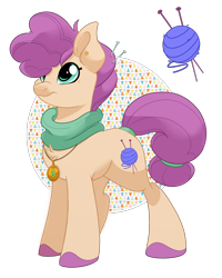 Size: 1200x1500 | Tagged: safe, artist:itstaylor-made, derpibooru import, oc, oc only, oc:slip stitch, earth pony, pony, female, mare, simple background, solo, transparent background