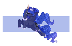 Size: 1870x1207 | Tagged: safe, artist:lunawolf28, derpibooru import, princess luna, alicorn, pony, simple background, solo, transparent background