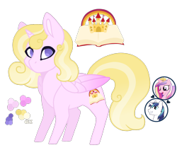 Size: 1200x1053 | Tagged: safe, artist:magicuniclaws, derpibooru import, princess cadance, shining armor, oc, oc:aurora (magicuniclaws), alicorn, pony, unicorn, female, filly, offspring, parent:princess cadance, parent:shining armor, parents:shiningcadance, reference sheet, simple background, transparent background