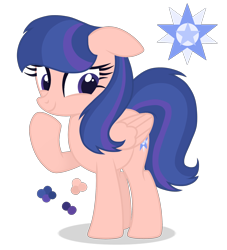 Size: 2000x2200 | Tagged: safe, artist:magicuniclaws, derpibooru import, oc, pegasus, pony, female, floppy ears, mare, offspring, parent:flash sentry, parent:twilight sparkle, parents:flashlight, simple background, solo, transparent background