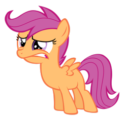 Size: 2557x2345 | Tagged: safe, artist:tardifice, derpibooru import, scootaloo, simple background, solo, transparent background, vector