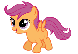 Size: 2926x2050 | Tagged: safe, artist:tardifice, derpibooru import, scootaloo, simple background, solo, transparent background, vector