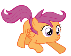 Size: 2749x2181 | Tagged: safe, artist:tardifice, derpibooru import, scootaloo, simple background, solo, transparent background, vector