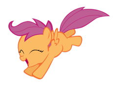 Size: 2874x2087 | Tagged: safe, artist:tardifice, derpibooru import, scootaloo, simple background, solo, transparent background, vector