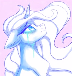 Size: 3024x3210 | Tagged: safe, artist:h0rsefeathers, derpibooru import, princess luna, alicorn, pony, crying, solo