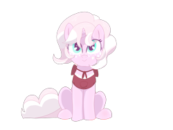 Size: 4000x3000 | Tagged: safe, artist:marshmallowfluff, derpibooru import, oc, oc only, oc:marshmallow fluff, pony, unicorn, 2021 community collab, derpibooru community collaboration, simple background, solo, transparent background