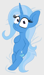Size: 1215x2058 | Tagged: safe, artist:puperhamster, derpibooru import, trixie, pony, unicorn, body pillow, female, looking at you, lying down, mare, solo