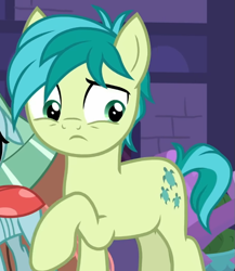 Size: 637x734 | Tagged: safe, derpibooru import, screencap, ocellus, sandbar, yona, changedling, changeling, earth pony, pony, yak, school raze, cropped, male, solo focus