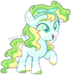 Size: 1168x1236 | Tagged: safe, artist:kurosawakuro, derpibooru import, oc, pegasus, pony, female, filly, offspring, parent:sky stinger, parent:vapor trail, parents:vaporsky, simple background, solo, transparent background