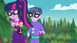 Size: 1920x1080 | Tagged: safe, derpibooru import, screencap, microchips, sci-twi, twilight sparkle, better together, equestria girls, the road less scheduled, the road less scheduled: microchips, mc dex fx