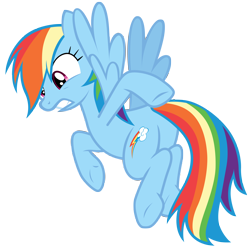Size: 7000x7000 | Tagged: safe, artist:tardifice, rainbow dash, pegasus, pony, daring done?, absurd resolution, butt, female, flying, mare, plot, pointing, rainbutt dash, simple background, solo, transparent background, vector