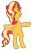 Size: 668x1028 | Tagged: safe, artist:gmaplay, derpibooru import, sunset shimmer, pony, unicorn, equestria girls, equestria girls series, forgotten friendship, bipedal, cute, eyes closed, open mouth, shimmerbetes, simple background, solo, t pose, transparent background, vector