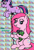 Size: 900x1314 | Tagged: safe, artist:puffydearlysmith, derpibooru import, gummy, pinkie pie, twilight sparkle, alligator, earth pony, pony, balloon, candy, female, food, lollipop, male, mare, pinkamena diane pie, puffy cheeks