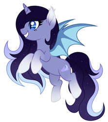 Size: 3057x3450 | Tagged: safe, artist:rioshi, artist:starshade, derpibooru import, oc, oc only, oc:princess nova, bat pony, pony, bat pony oc, bat wings, commission, female, mare, simple background, solo, white background, wings, your character here