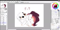 Size: 1920x969 | Tagged: safe, artist:little-sketches, derpibooru import, oc, oc only, oc:ayaka, female, mare, paint tool sai, solo, unfinished art