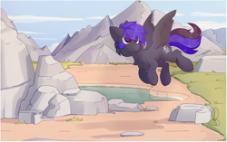 Size: 2286x1434 | Tagged: safe, artist:little-sketches, derpibooru import, oc, oc only, pegasus, pony, chest fluff, eye clipping through hair, male, solo, stallion, wings