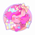 Size: 4000x4000 | Tagged: artist needed, safe, derpibooru import, pinkie pie, earth pony, pony, beady eyes, candy, chibi, clothes, cute, diapinkes, food, no nose, open mouth, present, sailor uniform, simple background, sitting, socks, solo, transparent background, uniform