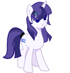 Size: 1055x1092 | Tagged: artist needed, safe, derpibooru import, oc, oc only, oc:starfall moonlight, unicorn, 2021 community collab, derpibooru community collaboration, female, mare, simple background, smiling, solo, transparent background