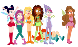 Size: 1524x912 | Tagged: safe, artist:evergreen2024, artist:polymercorgi, derpibooru import, human, equestria girls, aisha, barely eqg related, base used, bloom (winx club), boots, clothes, crossover, equestria girls style, equestria girls-ified, faded, fairies, fairies are magic, fairy, fairy wings, fingerless gloves, flora (winx club), gloves, high heel boots, high heels, layla, magic winx, musa, rainbow s.r.l, roxy (winx club), shocked, shoes, stella (winx club), tecna, wings, winx, winx club