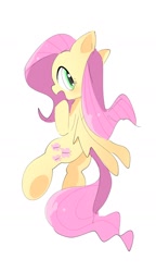Size: 1080x1880 | Tagged: safe, artist:pnpn_721, derpibooru import, fluttershy, pegasus, pony, female, mare, open mouth, simple background, solo, white background