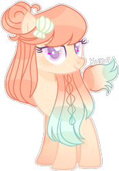 Size: 2160x3112 | Tagged: safe, artist:kurosawakuro, derpibooru import, oc, earth pony, pony, female, mare, simple background, solo, transparent background