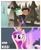 Size: 1275x1549 | Tagged: safe, derpibooru import, princess cadance, alicorn, pony, amity blight, grin, hug, luz noceda, now kiss, princess of shipping, shipper on deck, smiling, the owl house