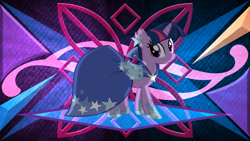 Size: 4480x2520 | Tagged: safe, artist:cloudyglow, artist:laszlvfx, derpibooru import, twilight sparkle, twilight sparkle (alicorn), alicorn, pony, clothes, dress, gala dress, solo