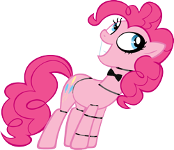 Size: 900x776 | Tagged: safe, artist:fskindness, derpibooru import, pinkie pie, earth pony, pony, robot, five nights at freddy's, simple background, solo, transparent background