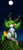 Size: 2550x5509 | Tagged: safe, artist:pridark, oc, oc only, absurd resolution, commission, dryad, full moon, moon, night, night sky, sitting, sky, solo