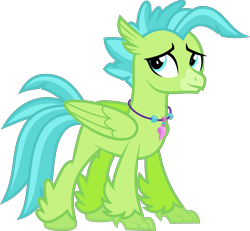 Size: 4331x4000 | Tagged: safe, artist:melisareb, derpibooru exclusive, derpibooru import, oc, oc only, oc:bottlegriff, hippogriff, absurd resolution, jewelry, male, necklace, not terramar, simple background, solo, stallion, transparent background, vector