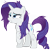 Size: 7000x7000 | Tagged: safe, artist:tardifice, derpibooru import, rarity, pony, unicorn, the cutie re-mark, absurd resolution, messy mane, simple background, solo, transparent background, vector