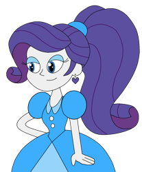 Size: 1200x1446 | Tagged: safe, artist:rarity525, derpibooru import, rarity, equestria girls, clothes, dress, gown, simple background, solo, transparent background, victorian dress, victorian rarity