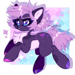 Size: 3460x3480 | Tagged: safe, artist:lazuli, derpibooru import, oc, oc only, earth pony, pony, chest fluff, commission, earth pony oc, hoof polish, signature, simple background, solo, transparent background, ych result