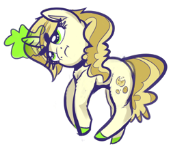 Size: 1280x1118 | Tagged: safe, artist:flowbish, derpibooru import, sweet biscuit, pony, frown, magic, magic aura, simple background, transparent background