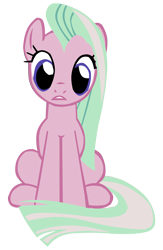 Size: 5214x8000 | Tagged: safe, artist:laszlvfx, derpibooru import, edit, tender brush, winter lotus, earth pony, pony, absurd resolution, background pony, cute, female, frown, high res, mare, simple background, sitting, solo, staring at you, transparent background, vector, vector edit