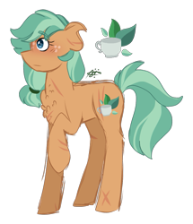 Size: 971x1127 | Tagged: safe, artist:gallantserver, derpibooru import, oc, oc:frostbite, earth pony, pony, female, mare, simple background, solo, transparent background