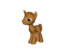 Size: 2000x1500 | Tagged: safe, artist:taionafan369, derpibooru import, oc, oc:pretzel, pony, unicorn, pony creator, 3d, 3d pony creator, food, horn, m&m's, male, ponified, ponylumen, pretzel, simple background, solo, transparent background, unicorn oc