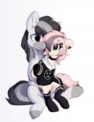 Size: 1184x1530 | Tagged: safe, artist:little-sketches, derpibooru import, oc, oc only, pony, clothes, simple background, socks, white background