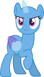 Size: 975x1713 | Tagged: safe, artist:pegasski, derpibooru import, oc, oc only, alicorn, pony, student counsel, alicorn oc, bald, base, eyelashes, frown, horn, raised hoof, simple background, smiling, solo, transparent background, two toned wings, wings