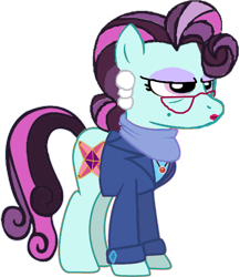 Size: 698x803 | Tagged: safe, artist:twilightsparkle0428, derpibooru import, principal abacus cinch, pony, equestria girls ponified, ponified, simple background, solo, transparent background