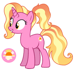 Size: 1026x982 | Tagged: safe, artist:aurorasentry12, derpibooru import, luster dawn, pony, unicorn, cute, cutie mark, female, lusterbetes, mare, simple background, smiling, solo, transparent background
